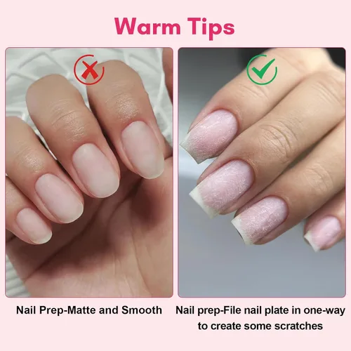 Vista 9 de Makartt Pegamento para uñas acrílicas, pegamento para aplicar con pincel para reparar uñas, pegamento profesional para uñas postizas de larga
