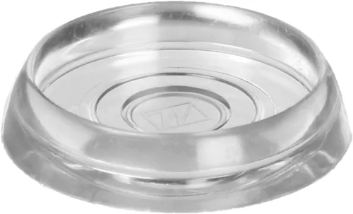 Vista 2 de SoftTouch Vasos redondos reutilizables de 1-3/8 pulgadas para sofás, sillas, mesas en alfombras o superficies duras, tazas para ruedas de muebles
