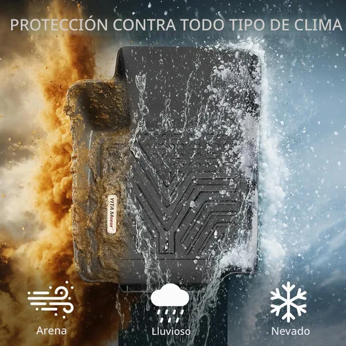 Vista 6 de YITAMOTOR Alfombrillas de Piso Compatibles con Dodge Ram 1500/2500/3500 Crew Cab 2013-2018, Ram 1500 Classic Crew Cab 2019-2024, 1ª y 2ª Fila