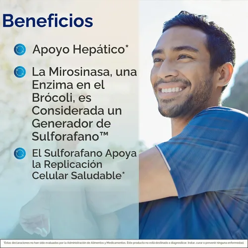 Vista 4 de Jarrow BroccoMax - Generador de sulforafano 35 mg, suministro para 30 días