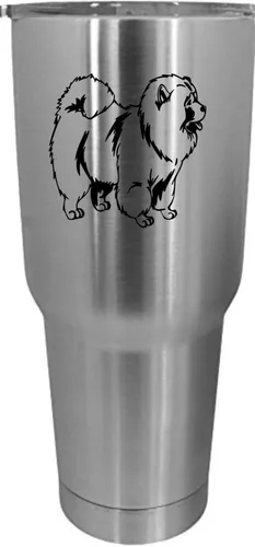 Vista 197 de Cairn Terrier - Vaso grabado con temática de perro, 30 onzas