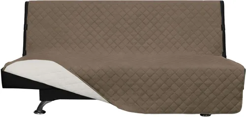 Vista 51 de Easy-Going - Funda reversible para sofá, resistente al agua, con varillas de espuma y correas elásticas, protector de muebles para mascotas y perros