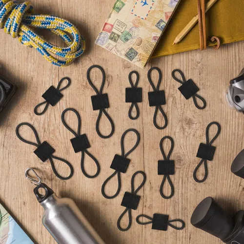 Vista 8 de Cinta elástica de cinchas multiusos para mochilas, accesorios tácticos para mochila MOLLE, equipo táctico EDC