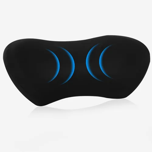 Vista 10 de Almohada de apoyo lumbar para silla de oficina, almohada lumbar para automóvil, almohada de apoyo lumbar ergonómica de espuma viscoelástica