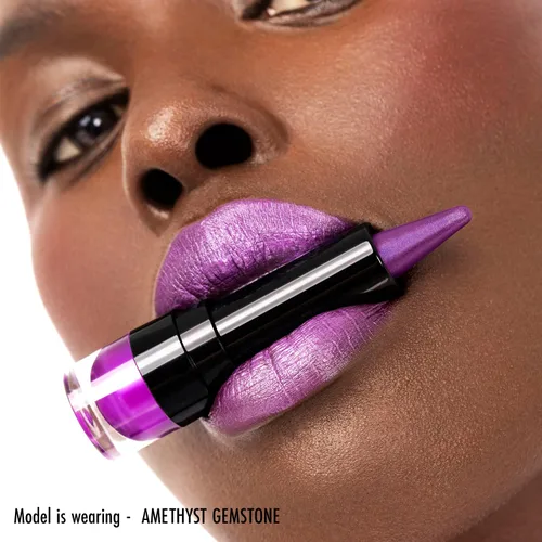 Vista 5 de Brillo labial metálico metalicious de Black Radiance The Lip Sculptor Piedra preciosa de amatista (Lavanda clara)
