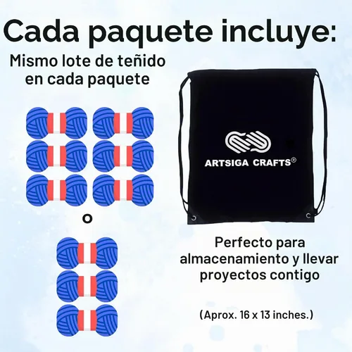 Vista 7 de Premier Yarns Antibolitas para todos los días Blancanieves 100-1 Dn100-1-Snow-White