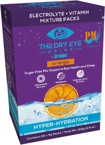 Vista 8 de l Hidratación definitiva para ojos secos l Paquetes de electrolitos en polvo sin azúcar l Mezclado con vitaminas, té verde, cúrcuma, taurina y DHA l
