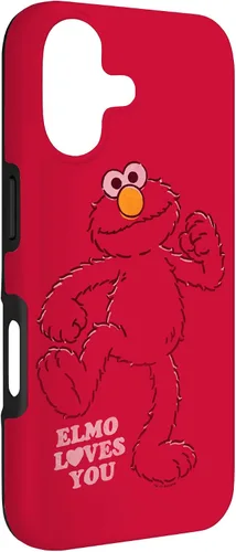 Vista 3 de Sesame Street Elmo Loves You Case for iPhone 17