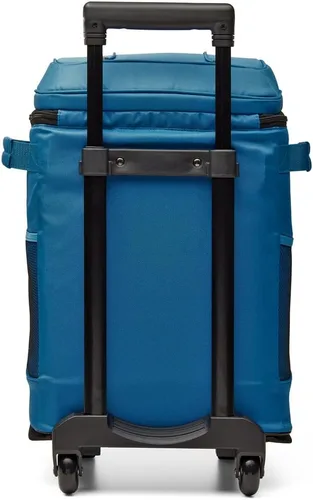 Vista 5 de Coleman 42-Can Soft Rolling Cooler with Wheels, Leak-Proof Portable Insulated Chiller with 12+ Hour Ice Retention, Made with Recycled