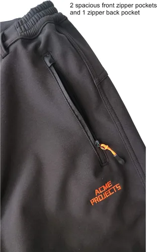Vista 3 de Acme Projects - Pantalones de forro polar (100% impermeable, transpirable, 314.961in105.82oz)