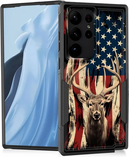 Vista 181 de Funda para Galaxy A14 5G, resistente de doble capa híbrida de policarbonato duro, goma suave, a prueba de golpes, funda protectora resistente