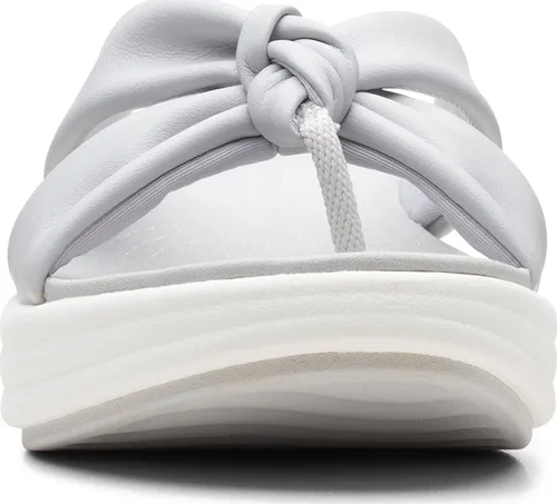 Vista 2 de Clarks Drift Ave para mujer, gris (Light Grey Synthetic)