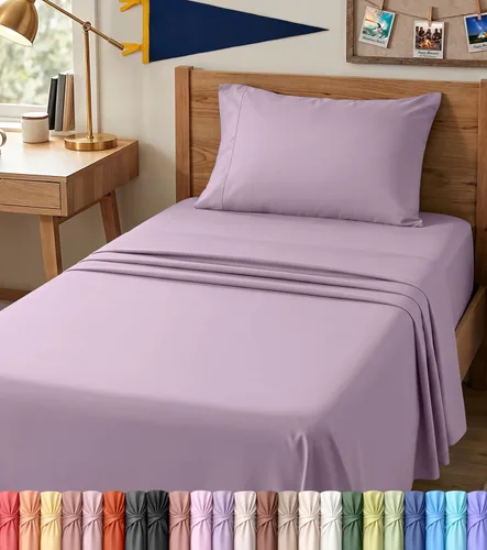 Vista 10 de Utopia Bedding - Juego de sábanas de microfibra cepillada, resistente al encogimiento y a la decoloración, de fácil cuidado, 3 piezas, tamaño Beige
