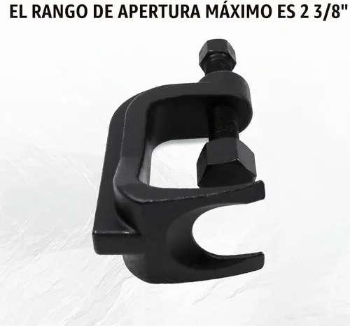 Vista 4 de Sporacingrts 25112 Separador de rótula, herramienta de extracción de rótulas, extractor de rótula ajustable que se extiende hasta 2 3/8 pulgadas