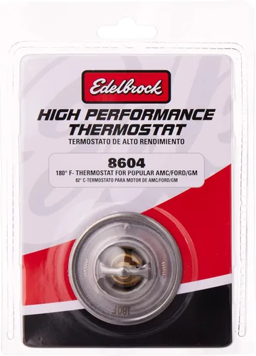 Vista 2 de Edelbrock 8604 Termostato de Alto Flujo 053 mm / 2 3/32 in. 180 Grados Termostato de Alto Flujo
