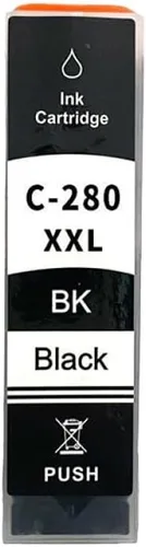 Vista 3 de Cartucho de tinta compatible para impresoras PGI-280 CLI-281 PGI280XXL CLI281XXL funciona con impresoras TR7520 TR8520 TS6120 TS8120 TS9120 TS8320
