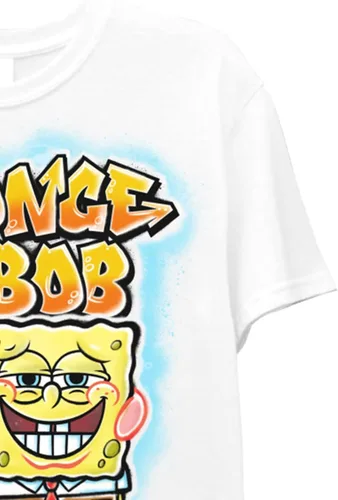 Vista 6 de Bob Esponja - Camiseta clásica de Bob Esponja Patrick Krusty Krab
