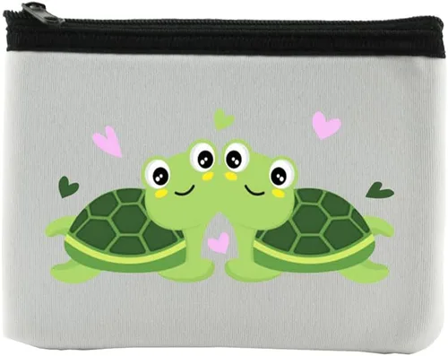 Vista 9 de Bee-You-Tiful Coin Purse Wallet Pouch For Women Small Card Change Bag With Zipper Mini Travel Purse For ID Case Makeup Card Novelty Bag