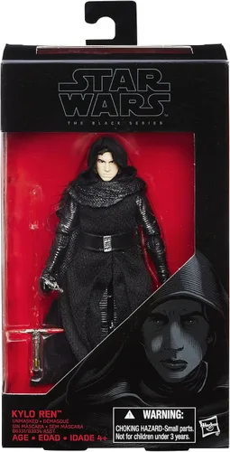 Vista 2 de Disfraz de Star Wars The Black Series 6 pulgadas Kylo Ren sin máscara