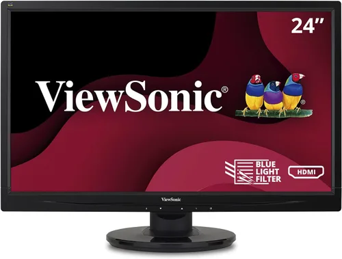 Vista 6 de ViewSonic - Televisor LED de 22 pulgadas, Full HD, 1080p, monitor LED con entradas HDMI y VGA para el hogar y la oficina
