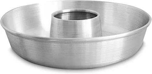 Vista 10 de Molde de aluminio para tartas (11.2 pulgadas) – Molde para Chocoflan y Pasteles Bandeja de tubo con núcleo central - Molde de flan - Molde