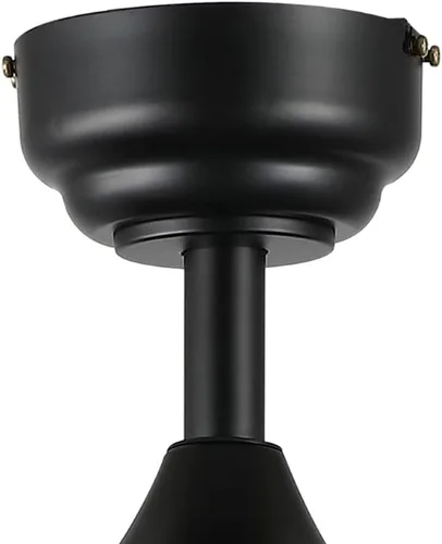 Vista 8 de JONATHAN Y Ventilador de techo de 3 luces LED negro/marrón claro de 52 pulgadas con control remoto y aplicación, candelabro bohemio de granja