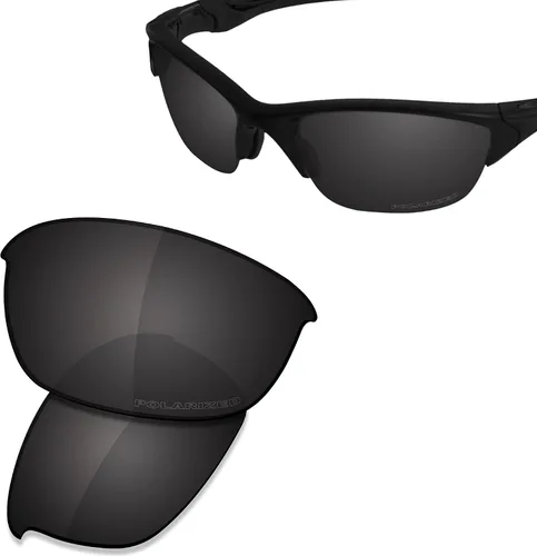 Vista 2 de SAUCER Premium Replacement Lenses & Rubber Kits for Oakley Half Jacket 2.0 OO9144 Half Jacket 2.0 Low Bridge Fit Sunglasses