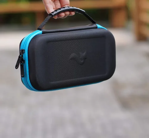 Vista 3 de ButterFox - Funda de transporte para Nintendo Switch Lite, 19 juegos y 2 soportes para tarjetas micro SD, almacenamiento para accesorios Switch