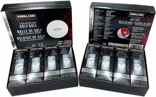 Vista 2 de Kirkland Signature V3.0#1654518 Pelota de golf Performance Plus de 3 piezas con cubierta de uretano (2 docenas, 24 bolas)