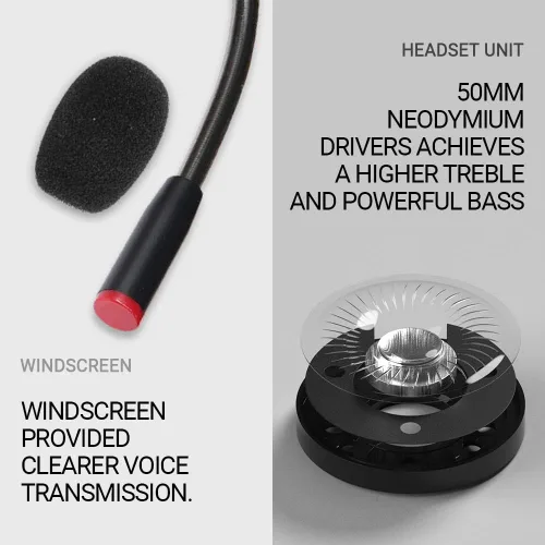 Vista 5 de WIZMAX Auriculares para juegos de PC MH2 - RGB USB con cable para juegos con micrófono Sonido envolvente virtual 71