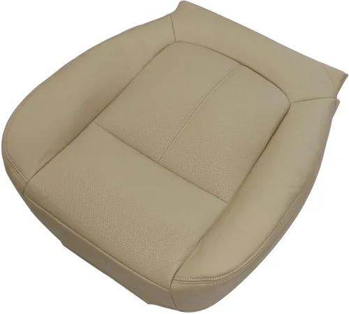 Vista 10 de GXARTS Funda de asiento de cuero de repuesto para parte inferior del lado del conductor, color negro #5B o 6B, compatible con Ford F250 F350 F450