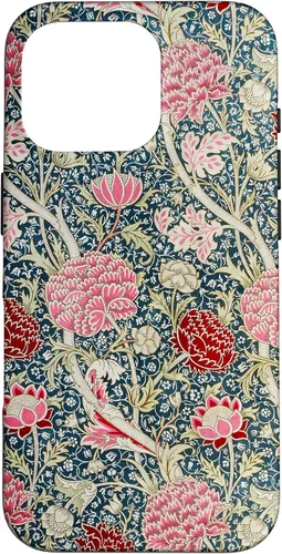 Vista 20 de iPhone 16 Cray - William Morris Art Nouveau Pattern Case