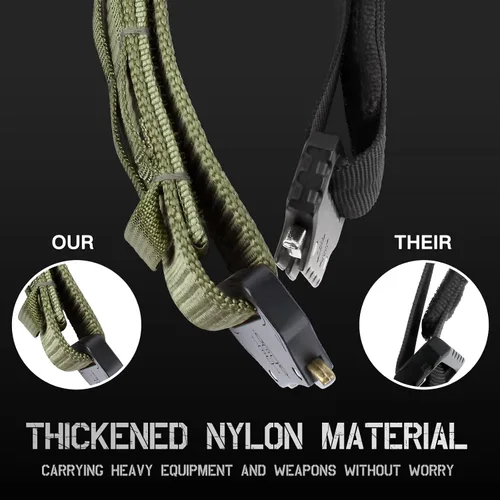 Vista 5 de Cinturón táctico de batalla MOLLE de 2 pulgadas con cinturón interior y almohadilla antideslizante Inner Belt & Inner Anti-Slip Pad 2-In-1 System