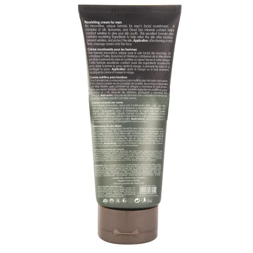 Vista 5 de Crema nutritiva Premier del Mar Muerto para hombres, humectante facial ligero y suave, colección clásica, antienvejecimiento, crema facial, crema