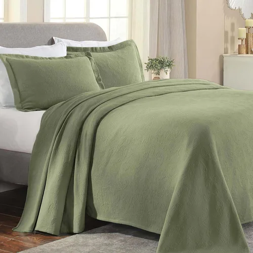 Vista 14 de Superior colcha de una plaza de jacquard y matelasse 100 % algodón de alta calidad, turquesa, individual, Agua (Aqua), gemelo Juego de colcha