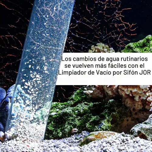 Vista 2 de SunGrow Kit de mantenimiento de acuario con bombilla de cebado, 65 pulgadas, fácil de usar, perfecto para tanques de peces pequeños, 2 minutos