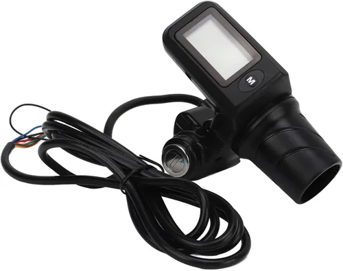 Vista 8 de Juego de empuñaduras de acelerador eléctrico, panel de visualización LCD, juego de agarre de acelerador para bicicleta con control de velocidad
