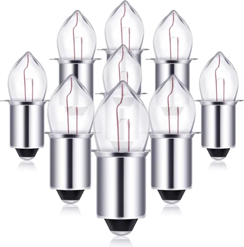 Vista 6 de Mudder 8 piezas 2D-2.4-Volt 0.7A Krypton Bombilla de repuesto de base de bayoneta