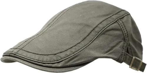 Vista 13 de Gorra de algodón lavado Newsboy Sombrero Ivy Classic Vintage Hat para hombre