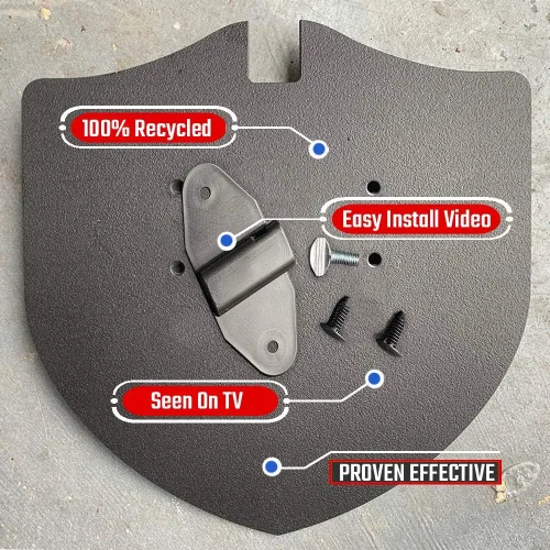 Vista 4 de Garage Shield GS100 Protector de seguridad para puertas de cocheras - Proteja su cochera y su casa de ladrones