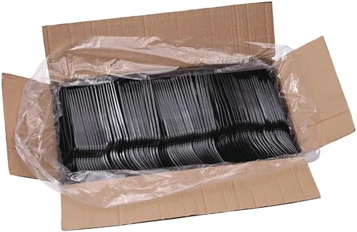 Vista 6 de Boardwalk FORKHWBLA - Cubiertos de poliestireno pesado, tenedor, negro, 1000/caja