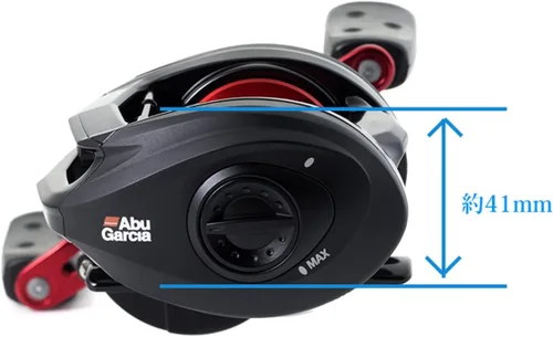 Vista 7 de Abu Garcia Carrete de baitcast de perfil bajo Max X