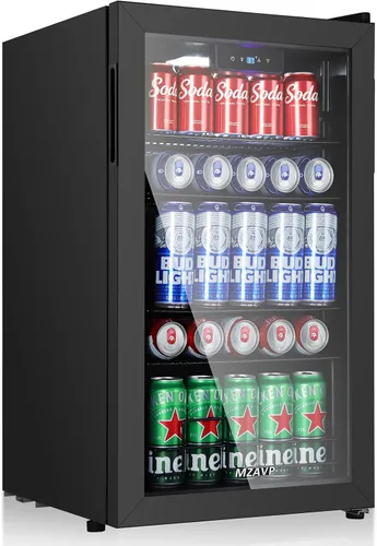 Vista 10 de Mini Refrigerador de Vino, Refrigerador Enfriador de Vino de 12 Botellas, Bodega de Vino Independiente para Vino Rojo y Blanco, Control