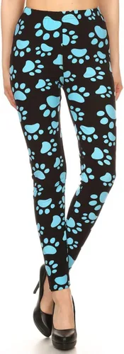Vista 2 de Leggings Depot Leggings de cintura alta con camuflaje y múltiples estampados para mujer - Regular, Plus, 1X3X, 3X5X