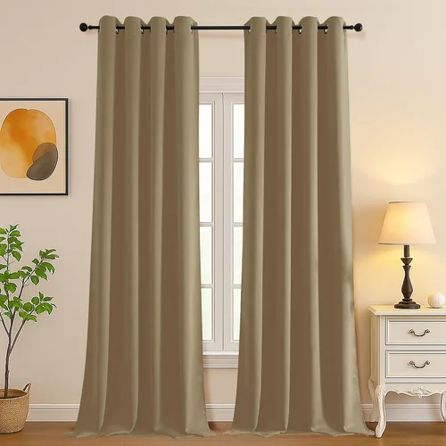 Vista 200 de Simplebrand Juego de 2 paneles de cenefa aguamarina para ventana de cocina de 14 pulgadas de largo, cortinas de oscurecimiento de habitación