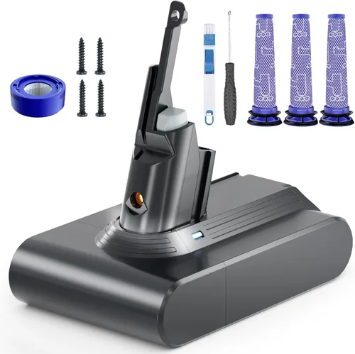 Vista 10 de morpilot Batería de repuesto recargable de 21.6V 8000mAh para Dyson V6