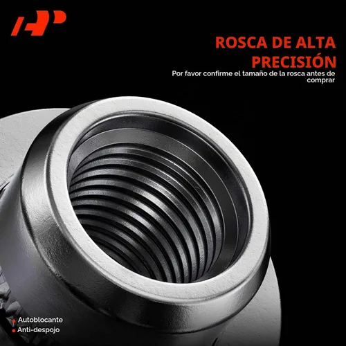 Vista 4 de A-Premium M14-1.50 Tuercas de rueda compatibles con Land Rover Range Rover Evoque/Velar LR2 Discovery Sport Jaguar F-Pace E-Pace, juego de 5 piezas