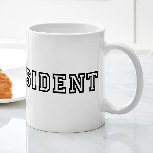 Vista 5 de CafePress MR. PRESIDENT - Taza de café de cerámica (11.0 fl oz)