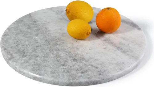 Vista 13 de Koville Tabla de cortar de mármol para cocina, tabla grande de quesos de losa de mármol de 16 x 12 pulgadas, tabla de servir rectangular