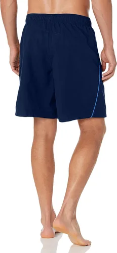 Vista 2 de Speedo Traje de baño para hombre, longitud hasta la rodilla, Marina Volley